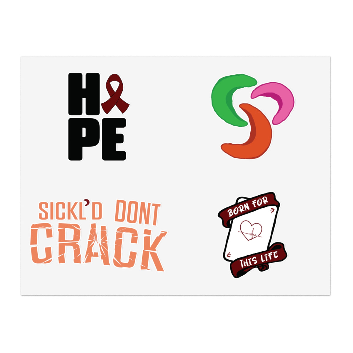 Sickl'd Sticker Pack V2