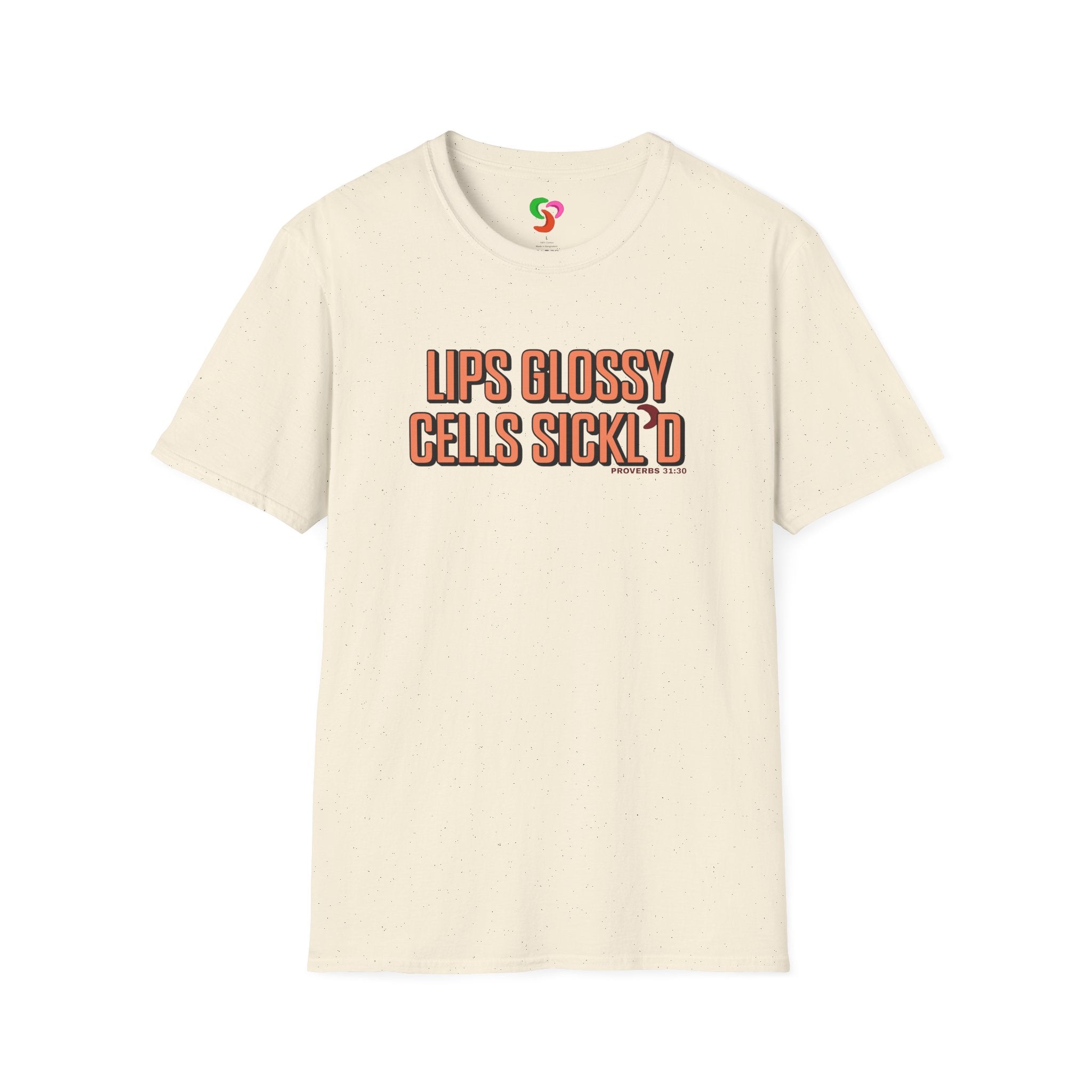 Lips Glossy Cells Sickl'd T-Shirt