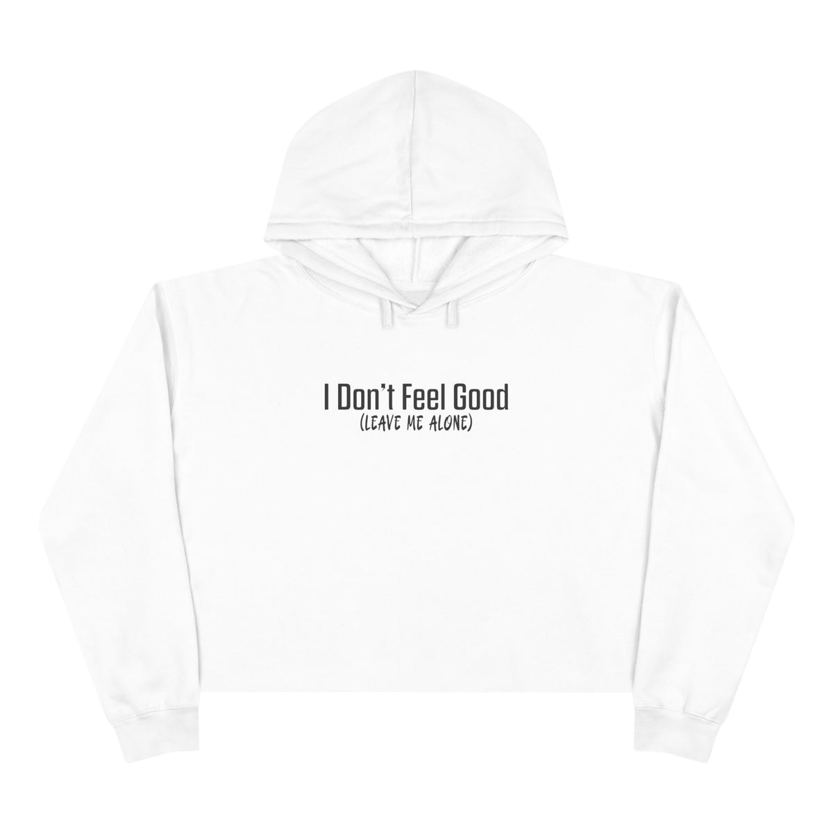 My Sick Crop Hoodie