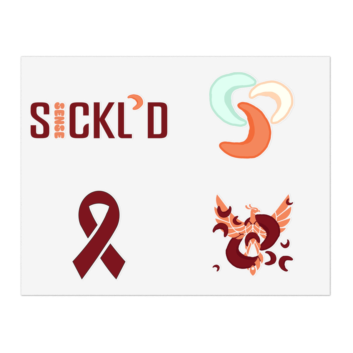 Sickl'd Sticker Pack V1