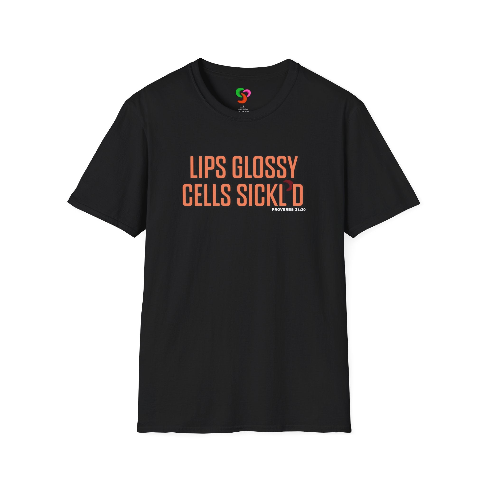 Lips Glossy Cells Sickl'd T-Shirt