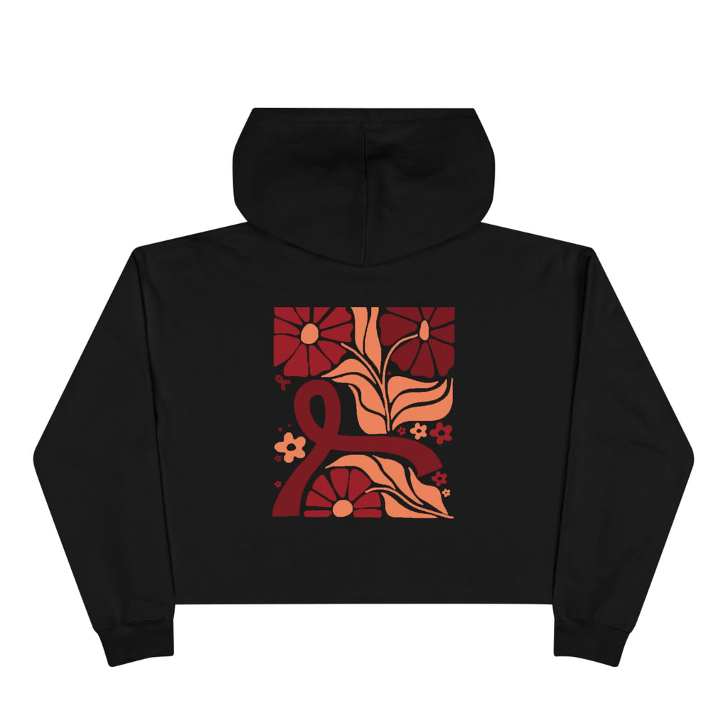 Sickl'd Hope Cropped Hoodie