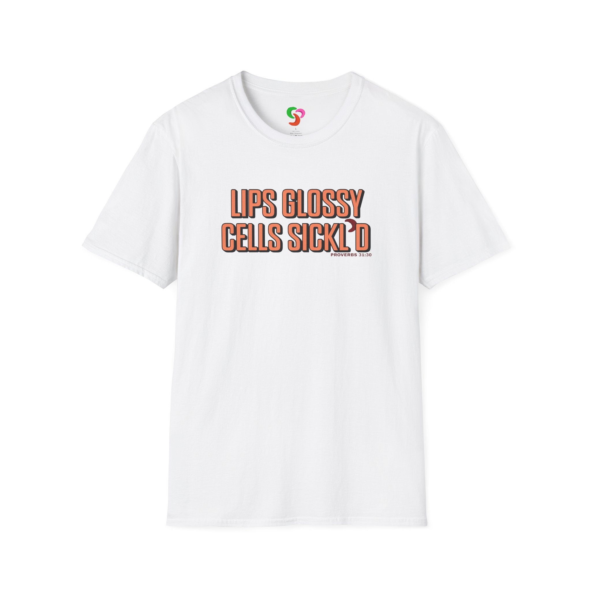 Lips Glossy Cells Sickl'd T-Shirt
