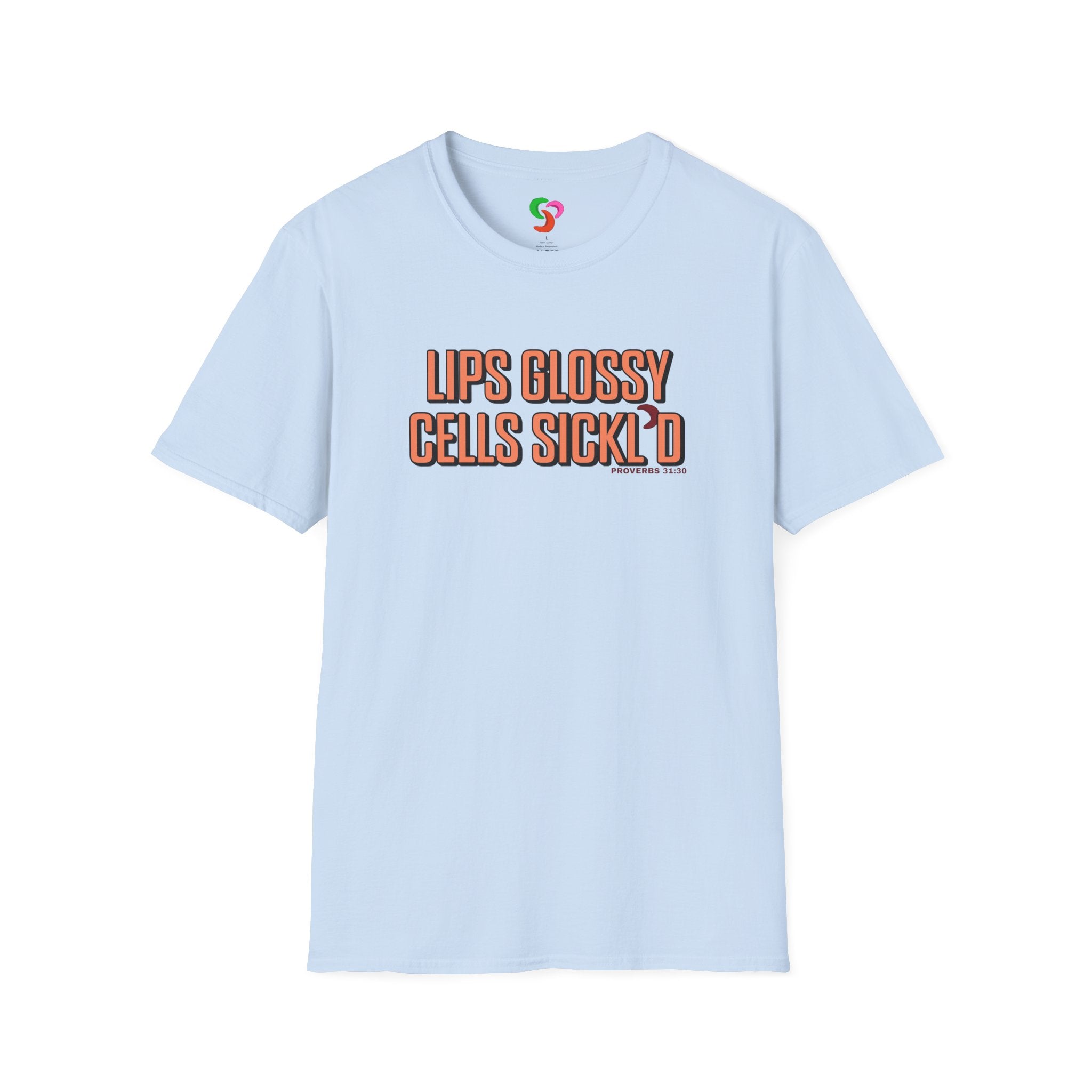 Lips Glossy Cells Sickl'd T-Shirt